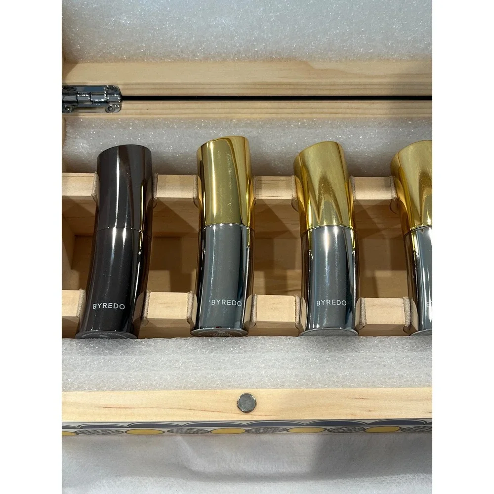 Byredo Les Levres 13-Piece Lipstick and Lip Balm Set in Wooden Collector Box